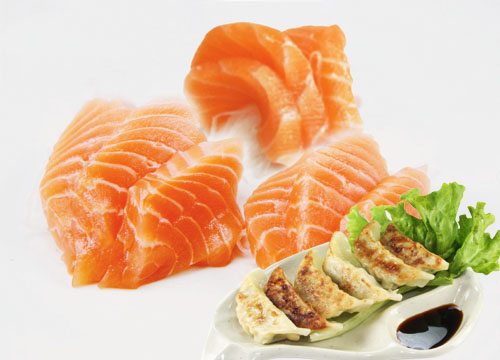 S31.Menu sashimi saumon