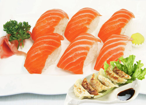 S32.Menu sushi saumon