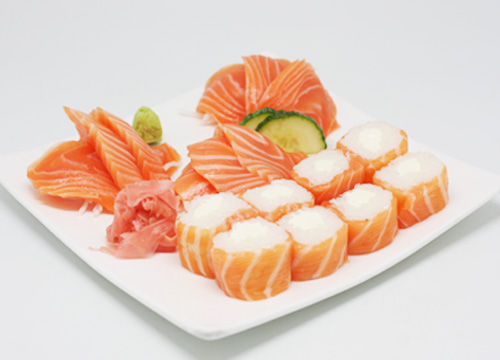 S47.Menu sashimi saumon